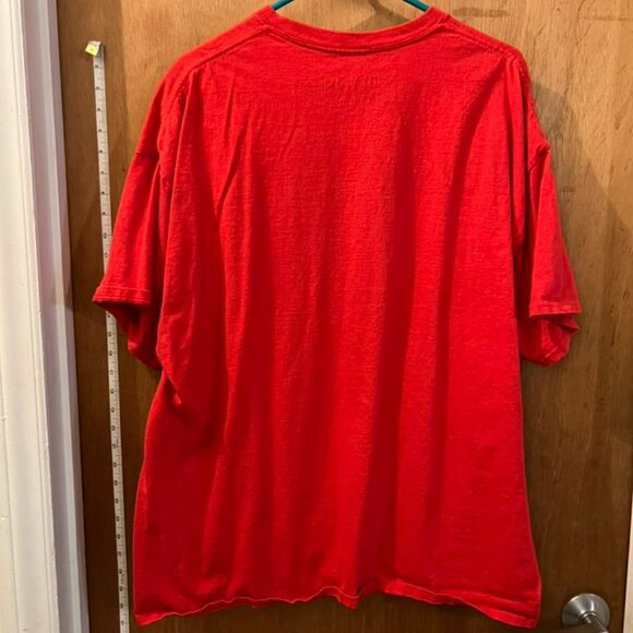 Size 2X - Printed Theory - Red Short Sleeve "Tulsa" T-Shirt - Picture 5 of 6